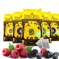 Yerba Mate Green Sachets 5 príchutí, druhy ovocia