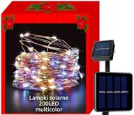 Firemné GARLAND SOLAR LAMPS 200LED WIRE MULT