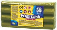 ASTRA plastelína 1kg oliv