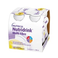 Nutridrink Multi Fibre s vanilkovou príchuťou 4x125ml