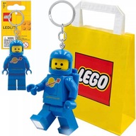 LEGO KEYRING LED BATERKA SPACE CLASSIC ASTRONAUT MODRÁ + DARČEKOVÁ TAŠKA