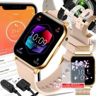 SMARTWATCH DÁMSKE HODINKY POĽSKÉ MENU VOLÁ KRVNÝ TLAK PULZ ŠPORT ZDRAVIE