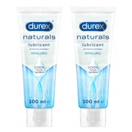 DUREX NATURALS HYALURO intímny gél prírodný hydratačný lubrikant 2x100ml