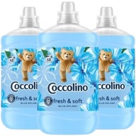 Coccolino Blue Splash Aviváž Fresh & Soft 3x1,7L 204 praní