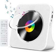 PRENOSNÝ CD RÁDIO PREHRÁVAČ S BLUETOOTH REPRODUKTOROM S ČASOVAČOM