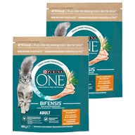 Purina ONE dospelé kura a celozrnné 2x800g