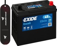 BATÉRIA EXIDE EXCELL P + 45Ah / 330A EB454