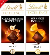 Lindt Excellence čokoládová sada 2x100g Valentínsky darček