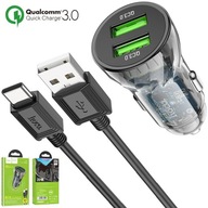 Quick Charge 3.0 QC3.0 3A 18W USB nabíjačka + kábel typu C USB-C