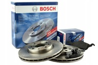 Predné platničky Bosch VW GOLF IV + kotúče 4 256 mm