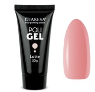 CLARESA POLI GEL AKRYL GEL PREDLZOVACI LATTE 30G