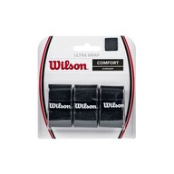 WILSON ULTRA WRAP Omotávky Overgrip Black 3 ks