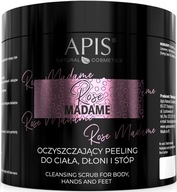 APIS ROSE MADAME Telový peeling na nohy 700g