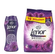 Lenor Amethyst Purple prací prášok 1,2kg + Lenor Amethyst perly