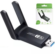 Adaptér sieťovej karty Wi-Fi USB 3.0 1200 Mbps duálny