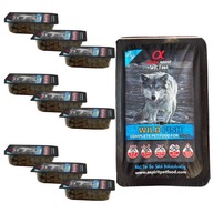 ALPHA SPIRIT Suché krmivo pre psov Polomäkké WILD FISH 10 x 200 g