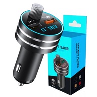 AUTO FM VYSIELAČ S PODSVIETENÍM 2x USB