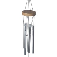 Zvonček s kovovými trubicami, 37 cm