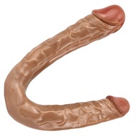 EXTRA DLHÝ DILDO análny kolík 42 CM METOY Obojstranné dildo