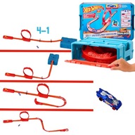 HOT WHEELS 4V1 ROZŠIĽUJÚCA SÚPRAVA AUTODRÁHY POŽIARNA SLUČKA + AUTO