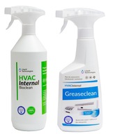 Tekutý dezinfekčný prostriedok na klimatizáciu Bioclean 1L + Greaseclean 0,5L