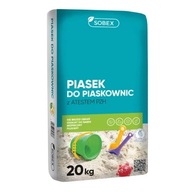 Piesok do pieskoviska 20 kg piesok do pieskoviska piesok pre deti s certifikátom