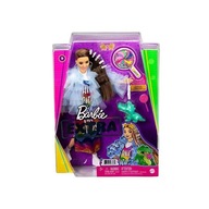 Bábika Barbie EXTRA FASHION + doplnky 9 GYJ78 GRN27 MATTEL