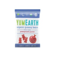 YumEarth Eco Jelly Teddy Bears, príchuť granátové jablko s vitamínom C