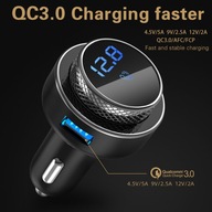 pre rýchlonabíjačku do auta QC3.0 USB nabíjačku