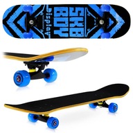 VEĽKÝ KLASICKÝ SKATEBOARD PRE CHLAPCA, KOMPLET