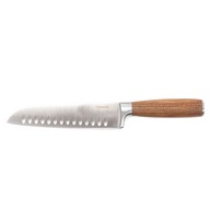 MOOKA santoku nôž s drevenou rukoväťou 31 cm HOMLA