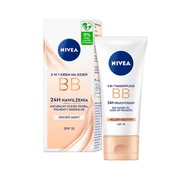 NIVEA 24H hydratačný BB KRÉM 5V1 DENNÝ KRÉM SVETLY ODTIEŇ