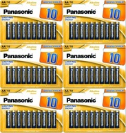 60x Panasonic Alkaline Power LR6/AA 1,5V batérie