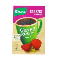 KNORR HORÚCI hrnček BORSCH RED 38 balení