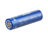 XTAR 18650-2600 2600mAh Li-ION 3,7V 18,6x65,2m 20A