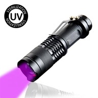 Vreckový LED UV tester bankoviek s nabíjačkou