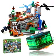 Jaskynný hrad Minecraft Dedina LOCH + 2 LEGO BLOKY