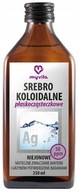 Ploché koloidné striebro. SILNÁ 50 str./min. 250 ml