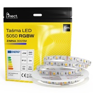 LED pás 5050 300d LED IP20 5m RGBW + CW Stud