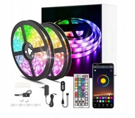 20M RGB5050 LED SET Bluetooth HUDOBNÝ OVLÁDAČ