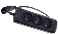 Natec Power strip pre UPS 0,6M (1xC14/3xGniaz