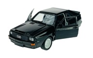 WELLY AUDI SPORT QUATTRO BLACK 1:34 NOVÝ KOV