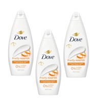 DOVE Essential Care Fruity Nourish sprchový gél 3 x 720 ml