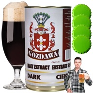 GOZDAWA TMAVÝ SLADOVÝ EXTRAKT TEKUTÉ 1,7KG 23L DOMÁCE PIVO ZADARMO