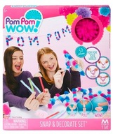 Pom Pom wow Sada dekorácií 50 pom poms