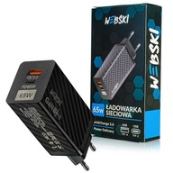 VEĽMI RÝCHLE NABÍJACIA KOLÍSKA 65W TYP C USB A