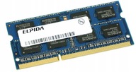 PAMÄŤ 4GB DDR3 SO-DIMM PC3 12800S 1600MHz ELPIDA