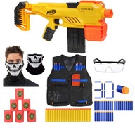 AUTOMATICKÁ ZBRAŇ NERF FLYTE CS-10 + MEGA DOPLNKY