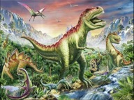 Maľba podľa čísel Dinosaurus T-Rex 40 x 50 6179