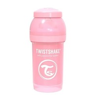 Twistshake Anti-colic fľaša ružová 180ml 0m+